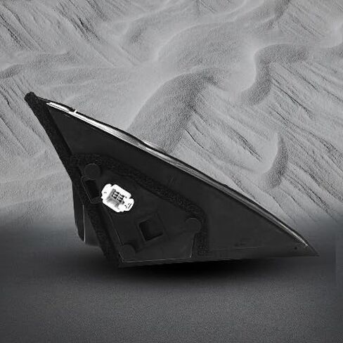 PM Auto Right Passenger Side Power Foldaway View Mirror Black Smooth For 2003-2007 Honda Accord in Saudi Arabia