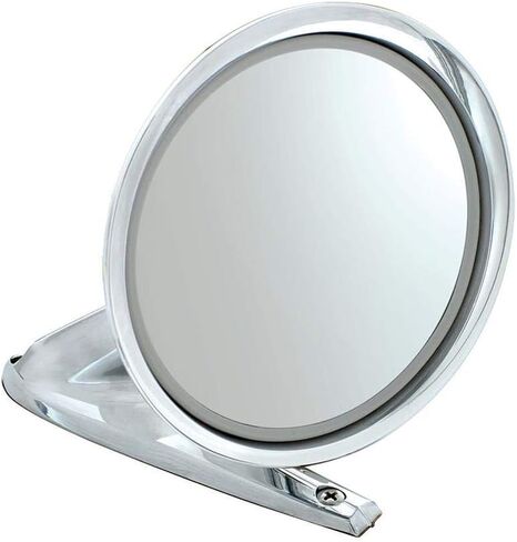 مرآة خارجية United Pacific 110174 مع إشارة انعطاف LED لسيارة Ford Mustang 1964.5-66، مطلية بالكروم - جانب السائق - وحدة واحدة in Saudi Arabia