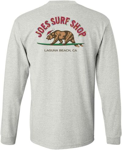 Joe's Surf Shop Graphic Logo Heavyweight Long Sleeve Shirts in Saudi Arabia
