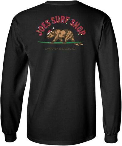 قمصان طويلة الأكمام ذات شعار جرافيك من Joe's Surf Shop ثقيلة الوزن in Kuwait