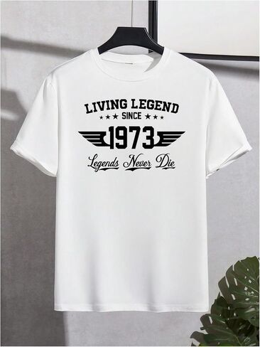 GORGLITTER Men's Retro Vintage Graphic Tee Short Sleeve Crew Neck T Shirt in Saudi Arabia