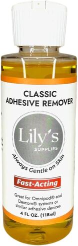 Classic 4oz Adhesive Remover for CGMs and Insulin Pumps; Fast-Acting and Skin-Safe in Saudi Arabia