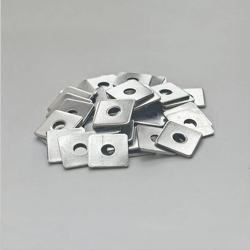 غسالة NACX Square M3 × 10 مم × 10 مم × 1 مم مربعة ، 304 من الفولاذ المقاوم للصدأ ، 120 ٪ in Kuwait