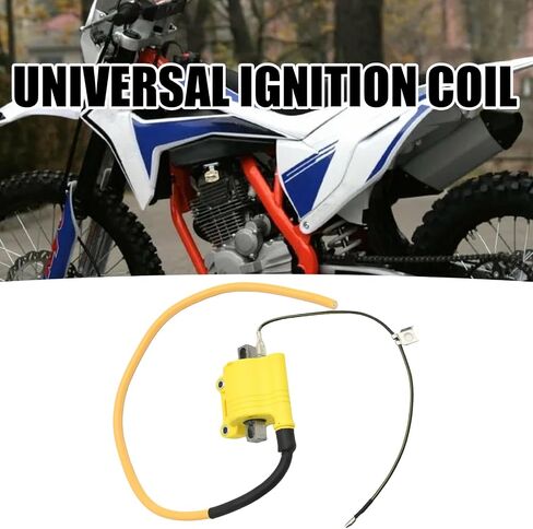 Universal Ignition Coil 2/4 Stroke, GY6 Racing Ignition Coil, Motorcycle Ignition Coil for 4T 2T Street Dirt Bike for Moped ATV Scooter Go Kart Pit Bike in Saudi Arabia
