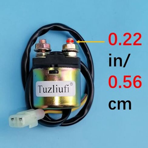 Starter Solenoid Relay Compatible with Honda Fourtrax Foreman Rancher Trx90 Trx200 TRX300 Trx350 Trx400 TRX420 Trx450 TRX500 Trx650 Trx680 35850-HF1-670 35850-HM7-000 35850-HP5-600 Z149 in Saudi Arabia