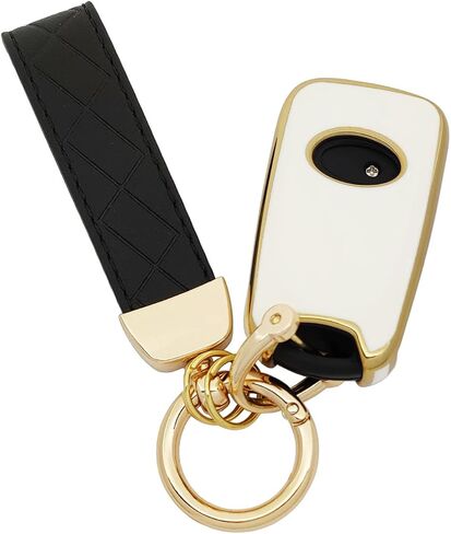حافظة غطاء حماية للمفتاح من مادة TPU متوافقة مع 2010-2014 Kia ​​Soul Rio Sorento Forte Optima Carens Picanto Flip Remote Key Fob (أسود) in Saudi Arabia