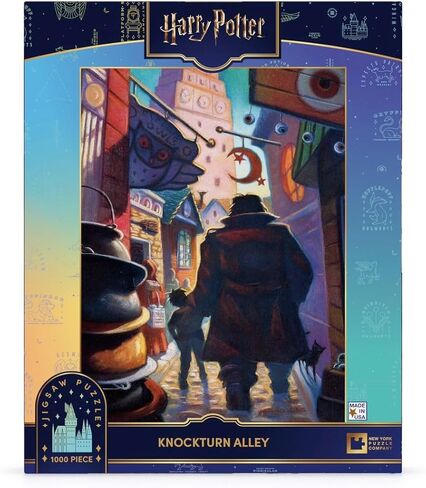 New York Puzzle Company - Harry Potter Flying Keys - 1000 Piece Jigsaw Puzzle for Family Game Nights by Mary GrandPré in Kuwait