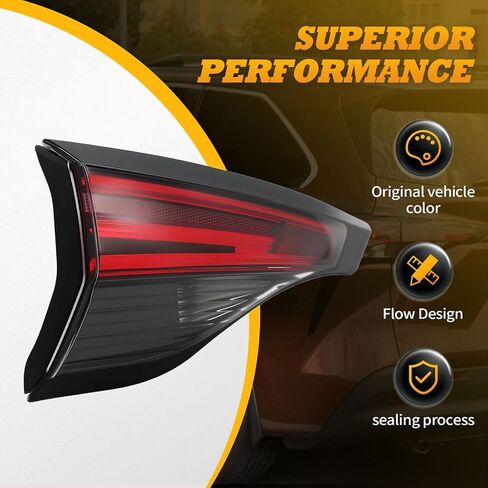 Left Tail Light Assembly Compatible with 2021 2022 Sienna Driver Side Rear Brake Light Tail Lamp TO2802161 8159008070 in Saudi Arabia