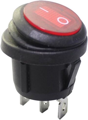 KC Hilites 3113 Illuminated LED Rocker Switch Red 10 Amp Illuminated LED Rocker Switch in Saudi Arabia