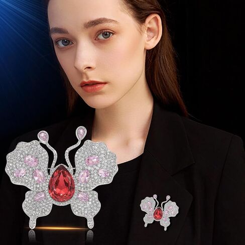 Butterfly Brooch Pin Butterfly Accessories Butterfly Brooches Pins for Women Butterfly Jewelry for Women in Saudi Arabia