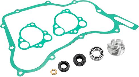 for Honda CR125 CR125R Water Pump Rebuild Kit 1990-2004 CNC Aluminum Impeller Bearing Seal Gasket in Saudi Arabia