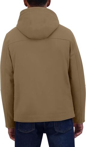 Nautica Men's Sherpa Lined Softshell Jacket – Full Zip, Adjustable Hood, Wind Resistant in Saudi Arabia