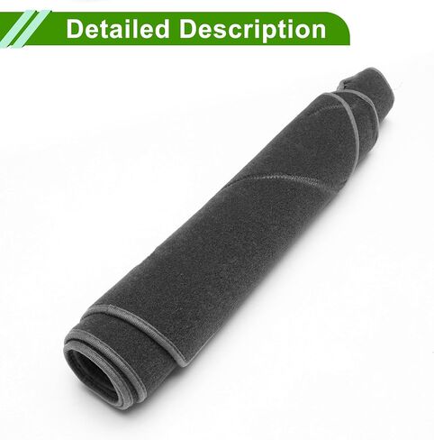 Dashboard Cover for Ford Explorer 2011-2019 Non-Slip Interior Dash Cover Mat Polyester Silicone in Saudi Arabia