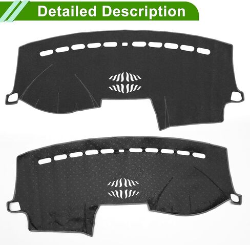 Dashboard Cover for Ford Explorer 2011-2019 Non-Slip Interior Dash Cover Mat Polyester Silicone in Saudi Arabia