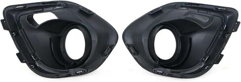 Front Bumper Fog Light Lamp Trim Cover Frame Foglamp Lid Bezel Cap，Compatible With Mitsubishi Outlander Sport RVR/ASX 2013 2014 2015(1Pair) in Saudi Arabia