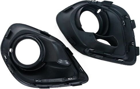 Front Bumper Fog Light Lamp Trim Cover Frame Foglamp Lid Bezel Cap，Compatible With Mitsubishi Outlander Sport RVR/ASX 2013 2014 2015(1Pair) in Saudi Arabia