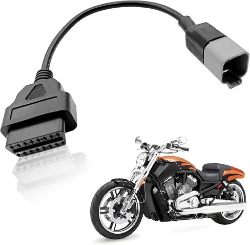 كابل محول تشخيصي obd 6 دبوس إلى 16 دبوس متوافق مع CAN AM UTV ATV الدراجات النارية obd2 obdii أداة تشخيصية in Saudi Arabia