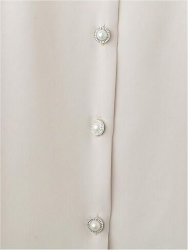 SOLY HUX Women's V Neck Long Sleeve Shirt Elegant Business Button Down Casual Fall Blouses Top in Saudi Arabia