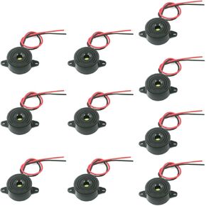 10PCS SFM-20B DC3-24V 3-24V Piezo Electronic Buzzer Alarm 95DB Continuous Sound Beeper in Saudi Arabia