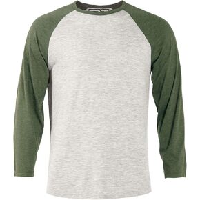 TNT Men's Raglan Shirt - Tri-Blend 3/4 Sleeve Baseball Tee Shirt in Saudi Arabia