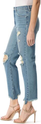 Jessica Simpson Women's Harmony High Rise Slim Straight Ankle Standard in Kuwait