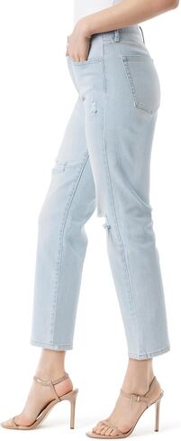 Jessica Simpson Women's Harmony High Rise Slim Straight Ankle Standard in Kuwait