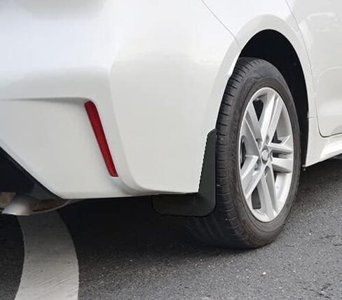 x xotic tech 4PCS Front & Rear Mud Flap Splash Guards Fender Flare Mudguard Dirt Slush Trap Protector w/Hardware Accessories Full Set Compatible with Toyota Corolla 2020 2021 2022 2023 2024 in Saudi Arabia
