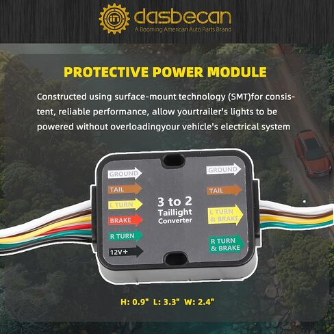 مجموعة أدوات ربط الأسلاك من Dasbecan 56406 متوافقة مع Jeep Cherokee 2019 2020 2021 2022 من جانب السيارة 4 دبابيس مخصصة in Saudi Arabia