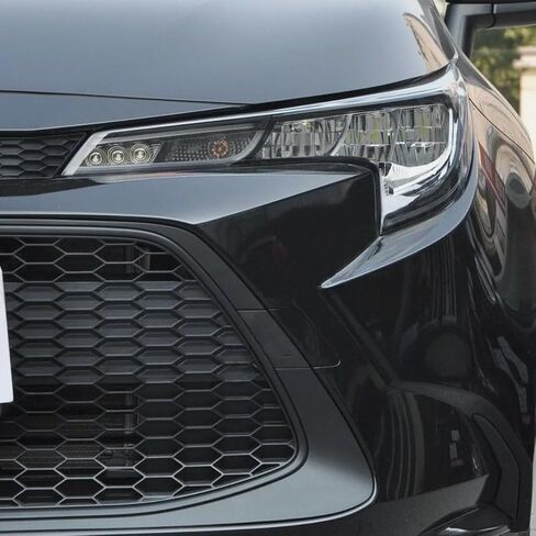 غطاء غطاء فتحة خطاف سحب المصد الأمامي لسيارة Toyota Corolla LE XLE 2020-2021 (أسود) in Kuwait