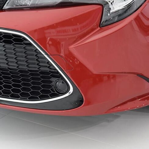 غطاء غطاء فتحة خطاف سحب المصد الأمامي لسيارة Toyota Corolla LE XLE 2020-2021 (أسود) in Kuwait