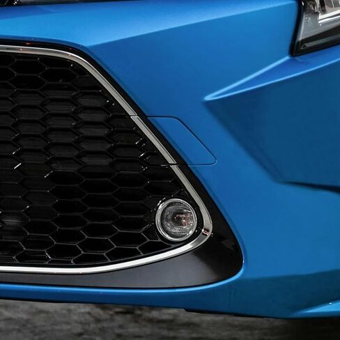 غطاء غطاء فتحة خطاف سحب المصد الأمامي لسيارة Toyota Corolla LE XLE 2020-2021 (أسود) in Kuwait