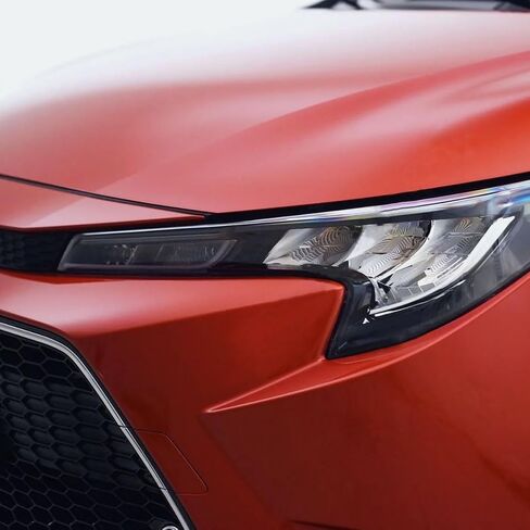 غطاء غطاء فتحة خطاف سحب المصد الأمامي لسيارة Toyota Corolla LE XLE 2020-2021 (أسود) in Kuwait