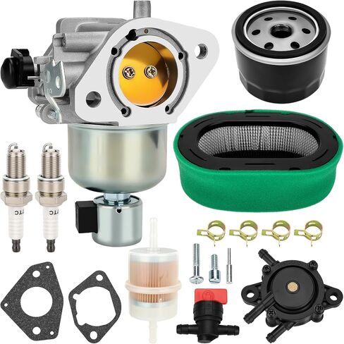 1685321-S Carburetor with Air filter oil filter Fuel pump Kit For Kohler KT725, KT730, KT735, KT740, KT745 7000 Series 22HP 23HP 24HP 25HP 26HP Engines Replace# 16 853 19S, 32 853 63S, 32 853 67-S in Saudi Arabia