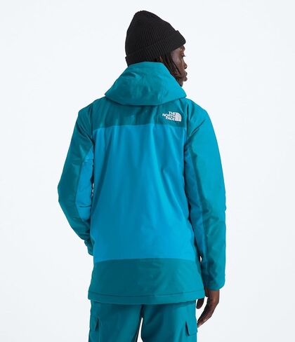 سترة معزولة للحرية من THE NORTH FACE للرجال | معطف شتوي بلمسة نهائية طاردة للماء، وغطاء رأس متوافق مع الخوذة، وجيوب بسحاب in Saudi Arabia