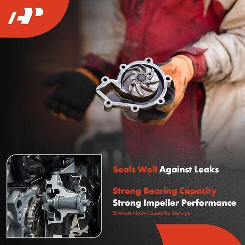 مضخة مياه للمحرك A-Premium مع حشية متوافقة مع فولكس فاجن جيتا جولف باسات أرنب كابريو كابريوليه كورادو 1.6L 1.7L 1.8L 1.9L 2.0L in Kuwait