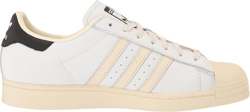 adidas Originals Mens Superstar Classic Low Top Sneaker Shoe, Cloud White/Orange Rush/Acid Orange, 12 in Saudi Arabia
