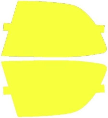 SlickMod Precut Vinyl Tint Cover for 2001-2005 Lexus IS300 Foglights (Yellow) in Saudi Arabia