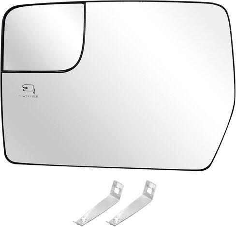 Left Driver Side Heated Mirror Glass BL3Z17K707E BL3Z-17K707-E, Replacement for F-ord F/150 Driver Side Mirror 2011 2012 2013 2014 in Saudi Arabia