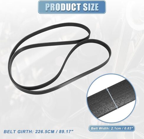 ACROPIX Car Engine Multi V-Ribbed Serpentine Drive Belt Fit for Nissan Altima Sentra 2002-2006 2.5L No.LF9J15909A - Pack of 1 in Saudi Arabia
