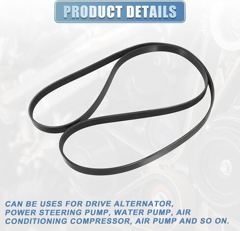 ACROPIX Car Engine Multi V-Ribbed Serpentine Drive Belt Fit for Nissan Altima Sentra 2002-2006 2.5L No.LF9J15909A - Pack of 1 in Saudi Arabia