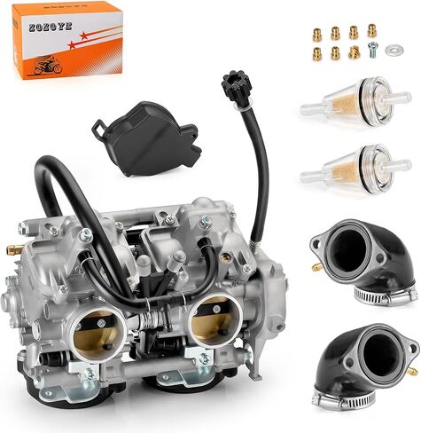 Carburetor Carb & Intake Manifold for Kawasaki KFX700 2004-2009 2011 Brute Force 650 4x4 KVF650 (Exclude 4X4i) 15003-0095 15003-0094 15003-0019 in Saudi Arabia