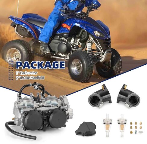Carburetor Carb & Intake Manifold for Kawasaki KFX700 2004-2009 2011 Brute Force 650 4x4 KVF650 (Exclude 4X4i) 15003-0095 15003-0094 15003-0019 in Saudi Arabia