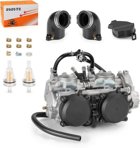Carburetor Carb & Intake Manifold for Kawasaki KFX700 2004-2009 2011 Brute Force 650 4x4 KVF650 (Exclude 4X4i) 15003-0095 15003-0094 15003-0019 in Saudi Arabia