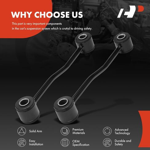 A-Premium 2 x Rear Sway Bar Links Stabilizer Bar Links, Compatible with Jeep WJ Series Grand Cherokee 1999-2004 in Saudi Arabia
