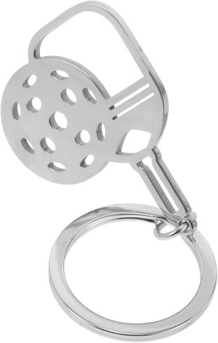 Milisten Pickleball Keychain, Mini Pickleball Paddles And Steel Engraved Charm Sports Balls Jewelry For Pickleball Coaches in Saudi Arabia