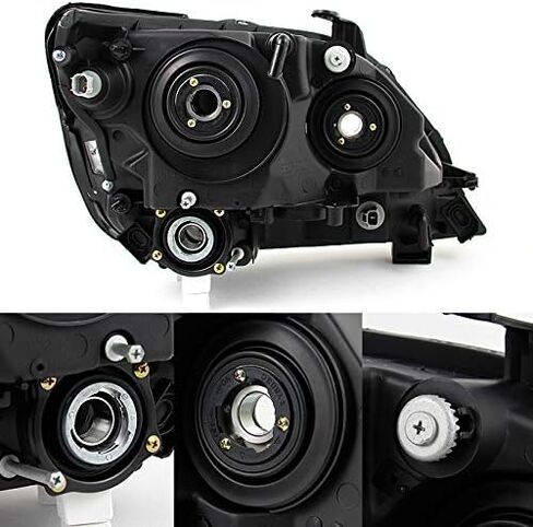 AKKON-For 1999-2003 Lexus RX300 RX-300 Chrome OE استبدال المصابيح الأمامية نوع الهالوجين in Kuwait