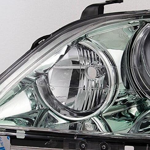 AKKON-For 1999-2003 Lexus RX300 RX-300 Chrome OE استبدال المصابيح الأمامية نوع الهالوجين in Kuwait