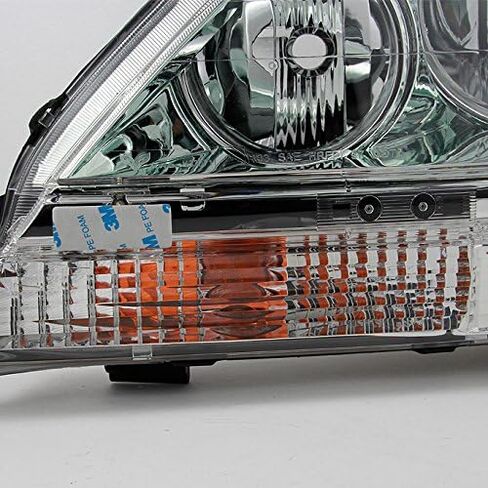 AKKON-For 1999-2003 Lexus RX300 RX-300 Chrome OE استبدال المصابيح الأمامية نوع الهالوجين in Kuwait