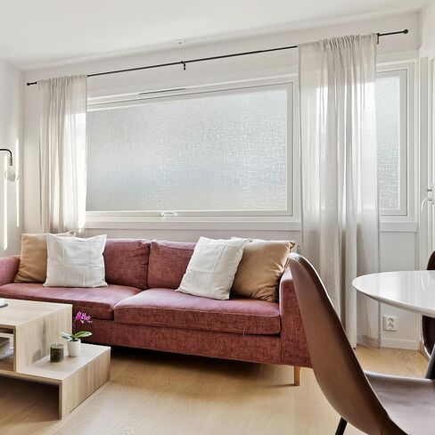 ANT Decorative Window Cling, Window Film Roll for Privacy, Decorative Window Film for Window Decorations, All-Weather & Fade-Proof, Indoor Outdoor Use (Diamond Grid, 17.7inch x 10ft) in Kuwait