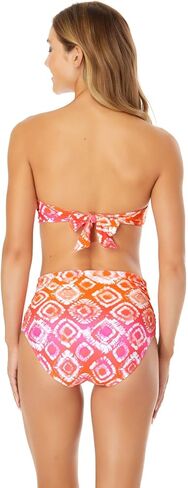 Tie Dye Foulard Twist Bandeau Bikini Swim Top for Women by Anne Cole in Saudi Arabia